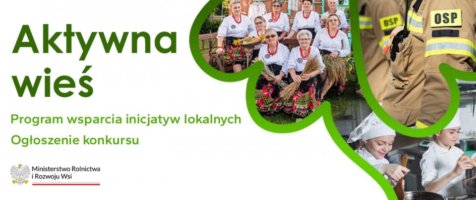Program "Aktywna wieś" - oferty do 30 kwietnia!