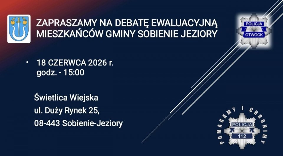 Zapraszamy na debatę o bezpieczeństwie