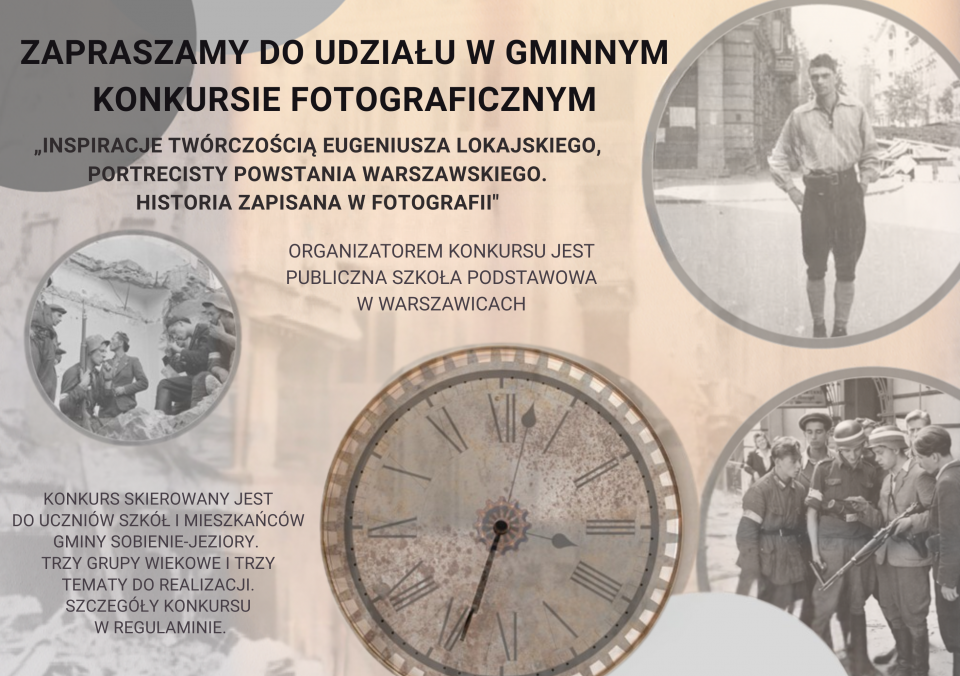 Zapraszamy do udziału w Gminnym Konkursie Fotograficznym
